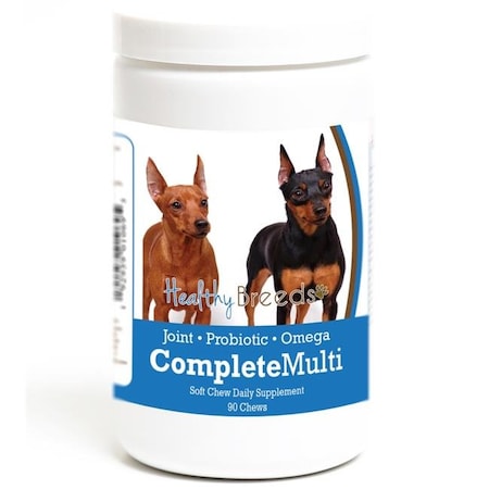 Healthy Breeds Healthy Breeds 192959010695 Miniature Pinscher all in one Multivitamin Soft Chew - 90 Count 192959010695
